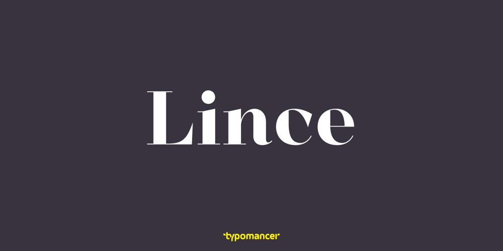 Lince font