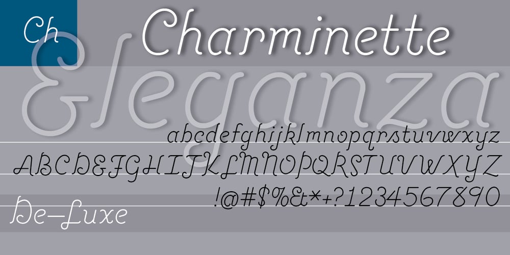Charminette font