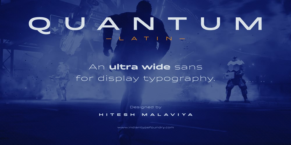 Quantum Latin font