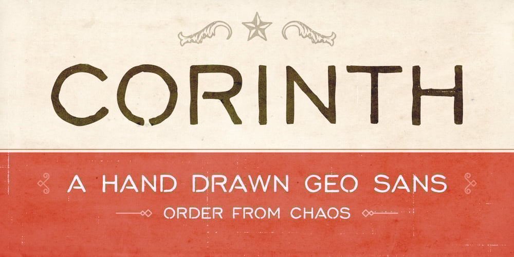 Corinth font