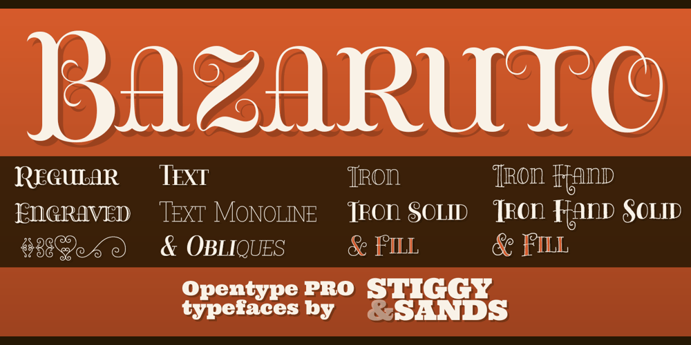 Bazaruto font