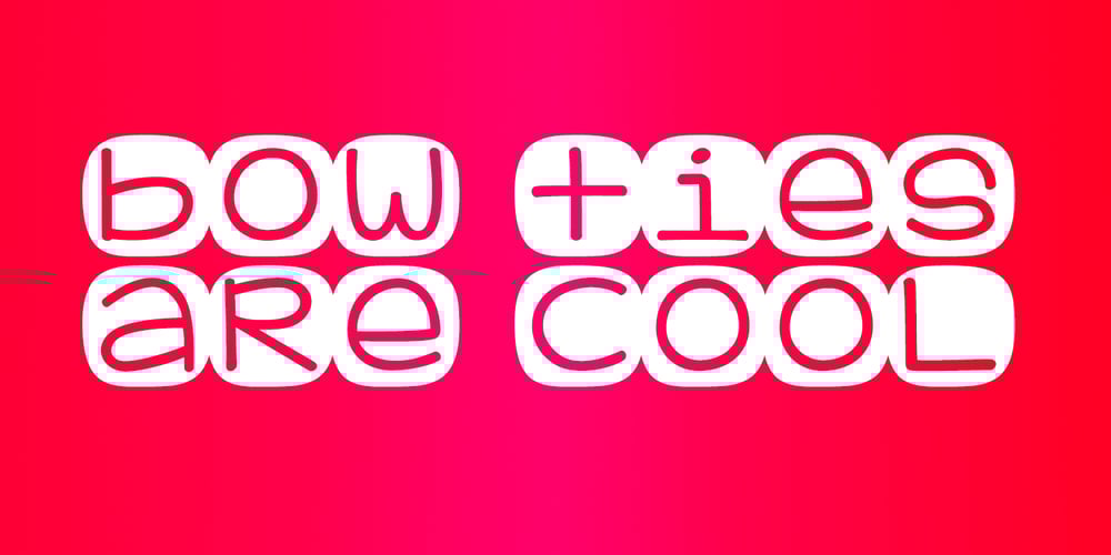 KG Geronimo Blocks font