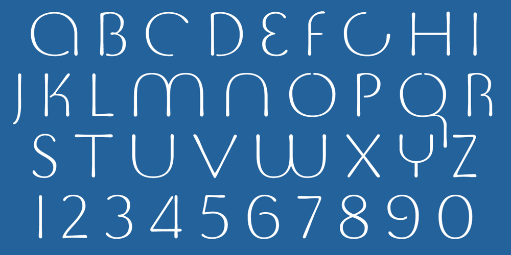 Jensen Arabique font