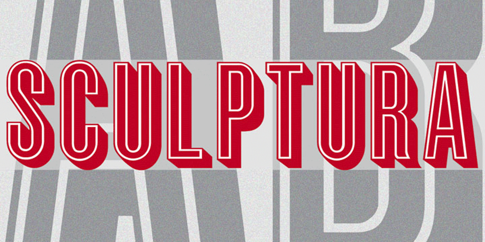 Sculptura CT font