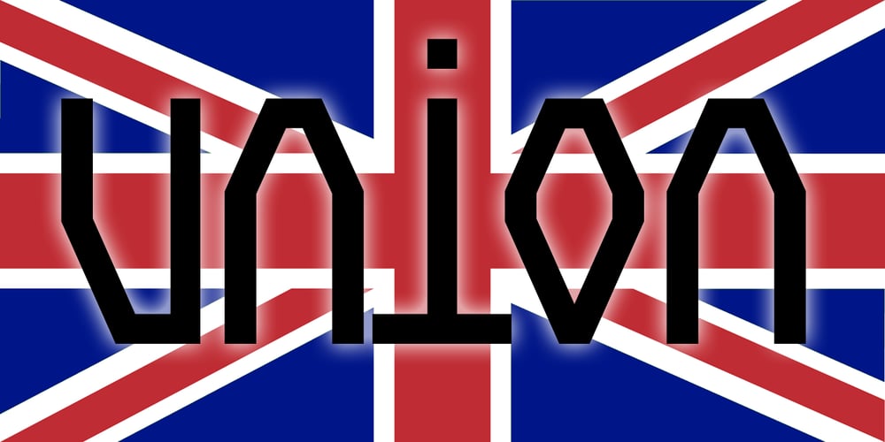 Union Jack font
