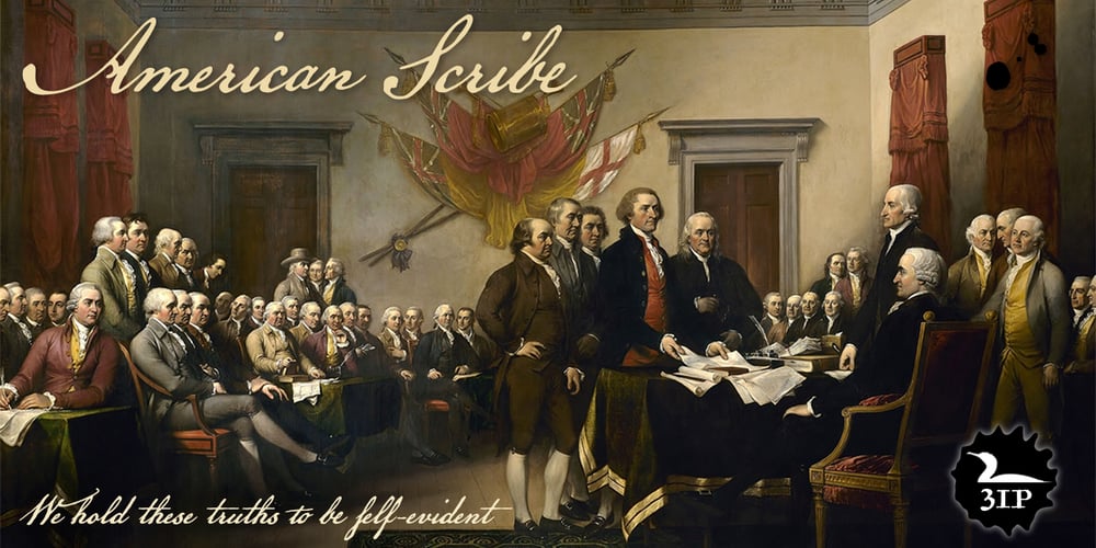 American Scribe font