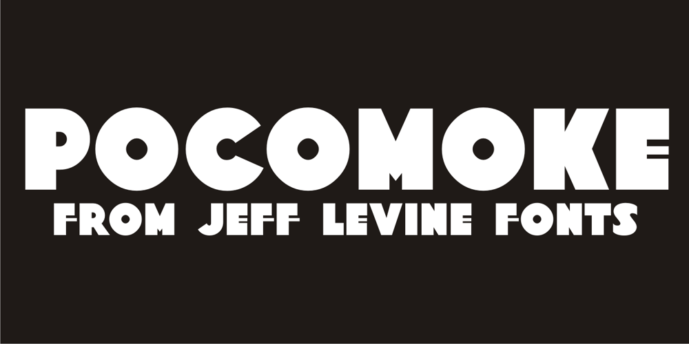 Pocomoke JNL font