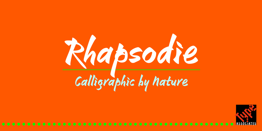 Rhapsodie font
