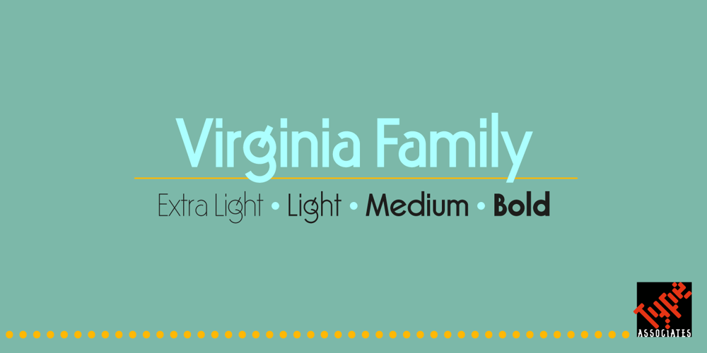 Virginia font