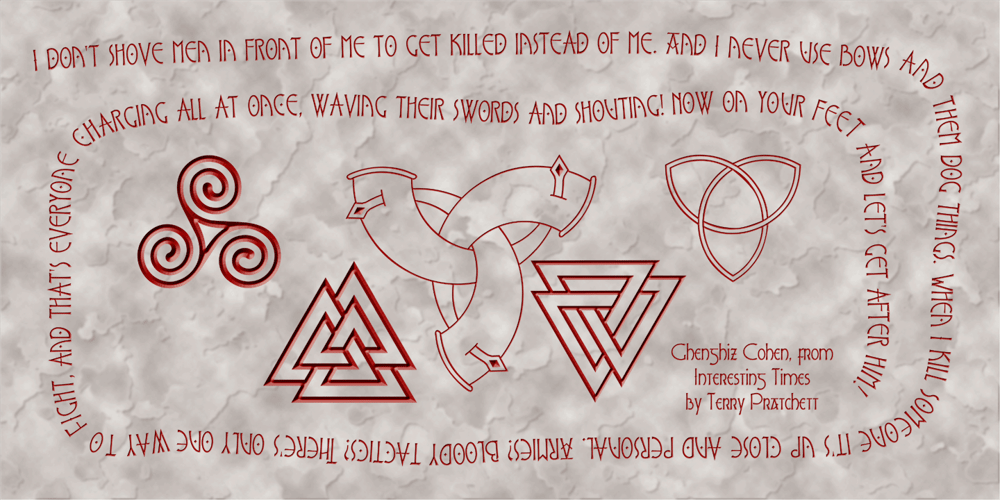 PR Valknut font