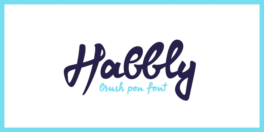 Habbly font