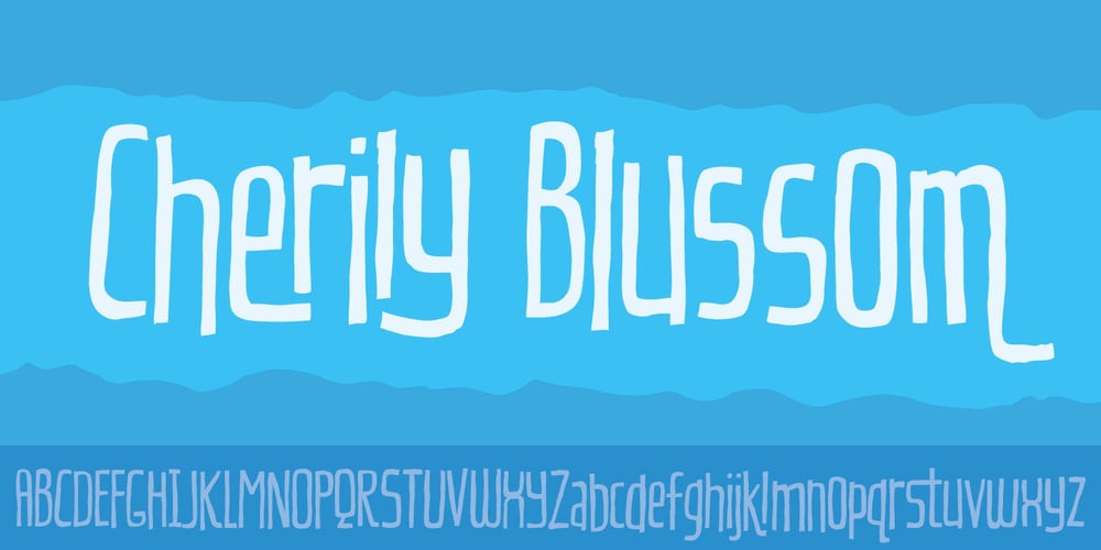 Cherily Blussom font