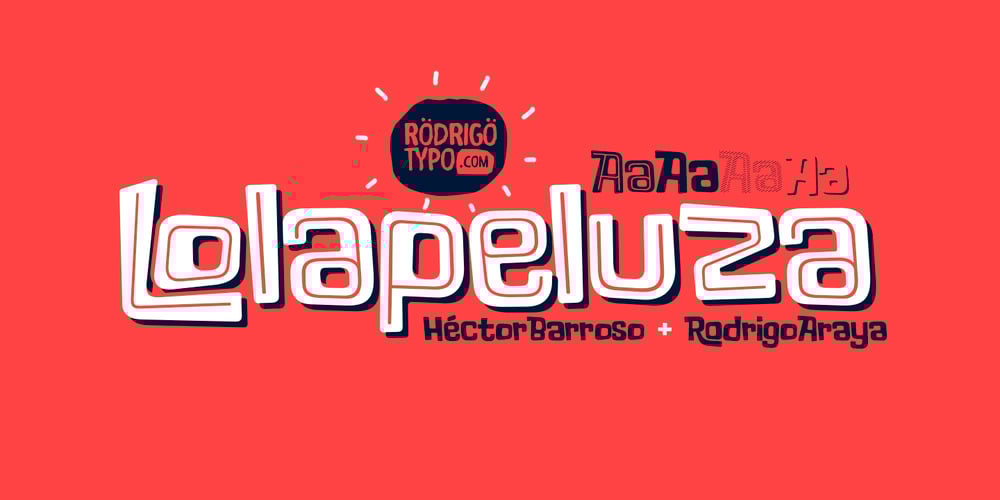 Lolapeluza font