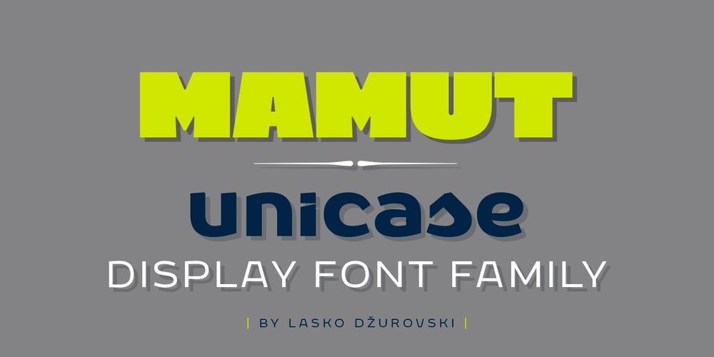Mamut font