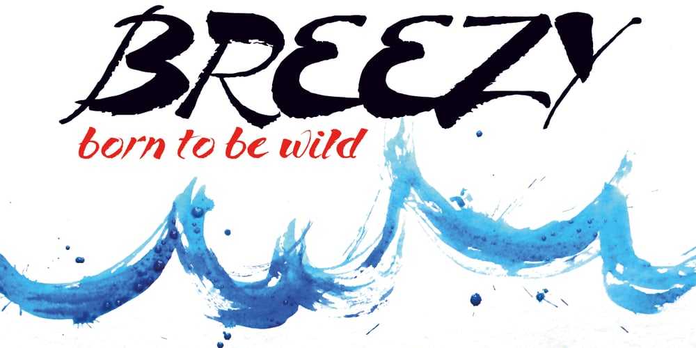 Breezy font