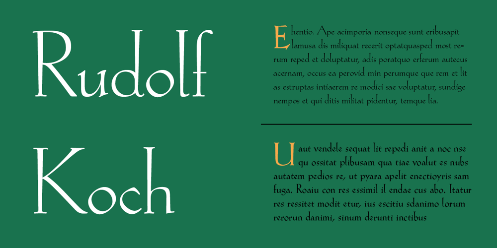 Kuenstler 165 font