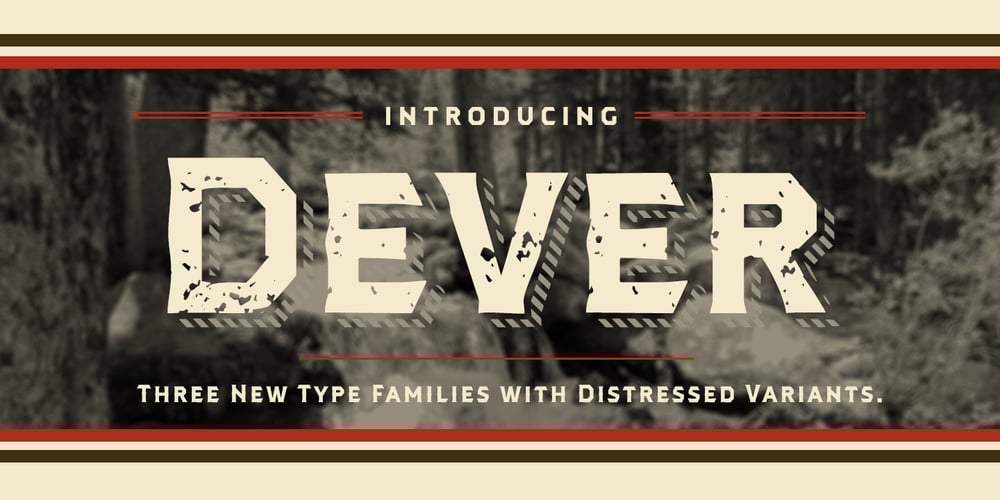 Dever font