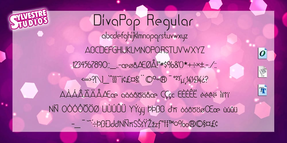 Diva Pop font