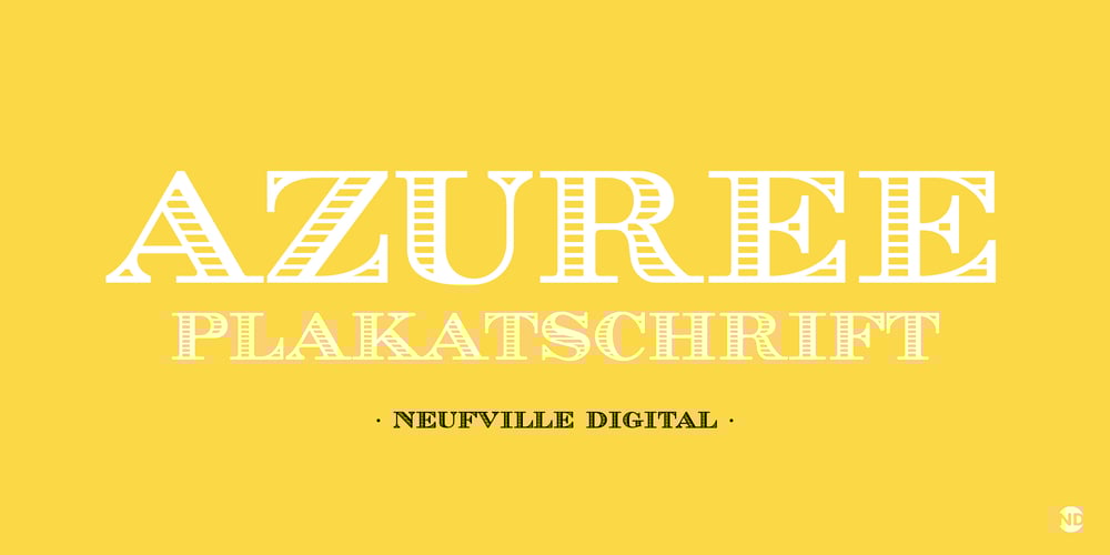 Azuree ND font