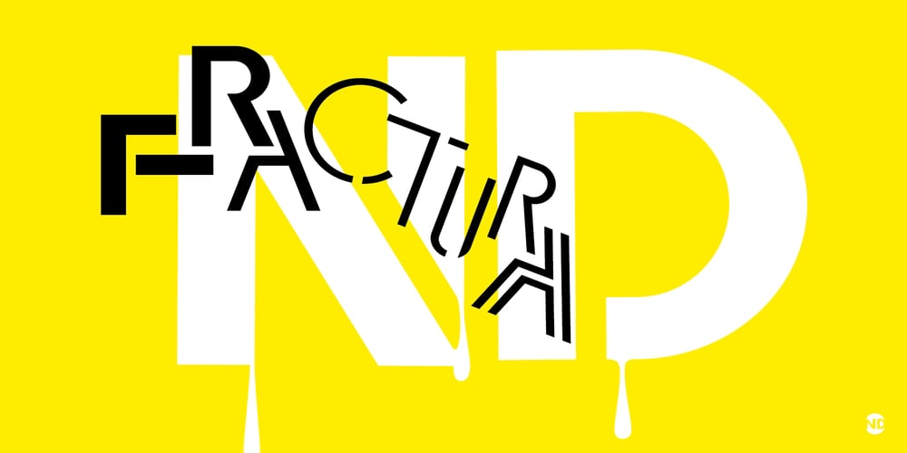 Fractura ND font