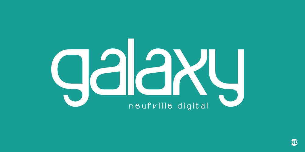 Galaxy ND font