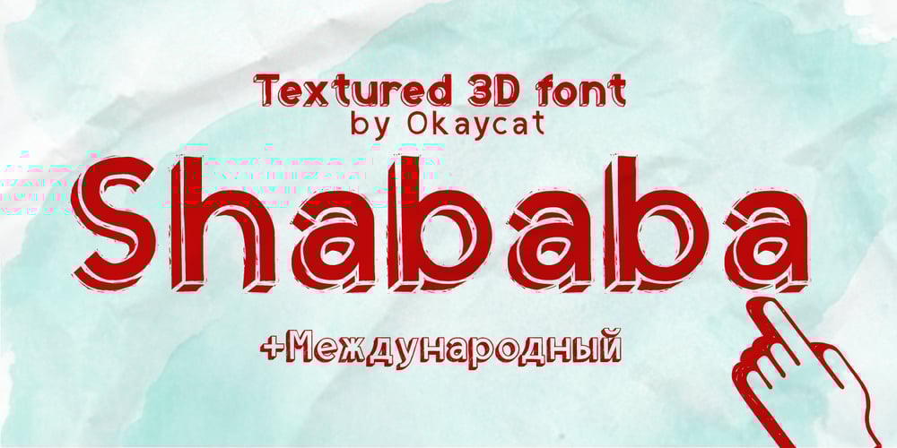 Shababa font