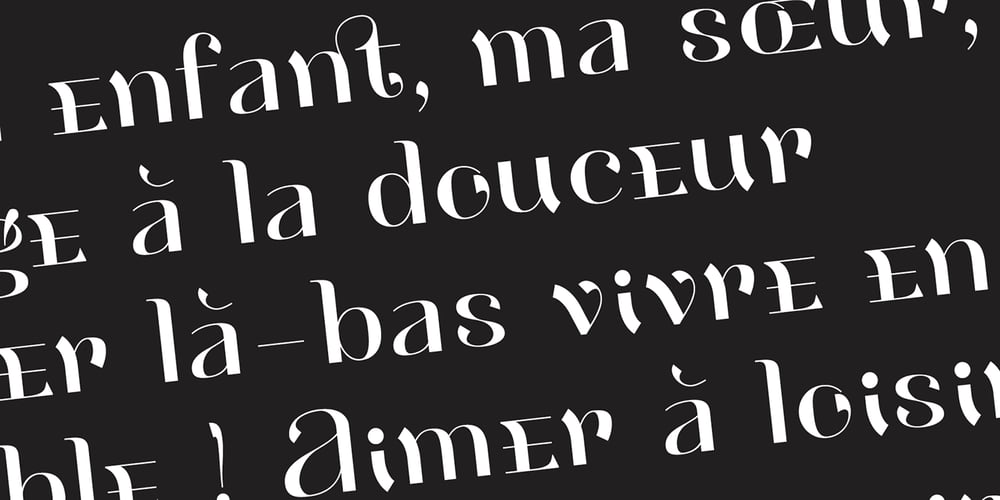 Henri Modeste font