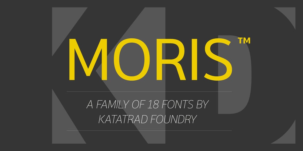 Moris font