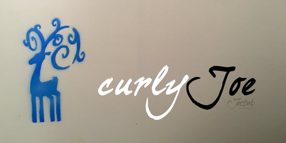 curlyJoe font
