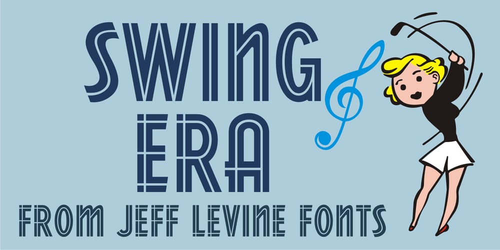 Swing Era JNL font