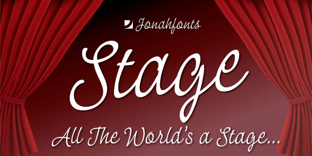 Stage font