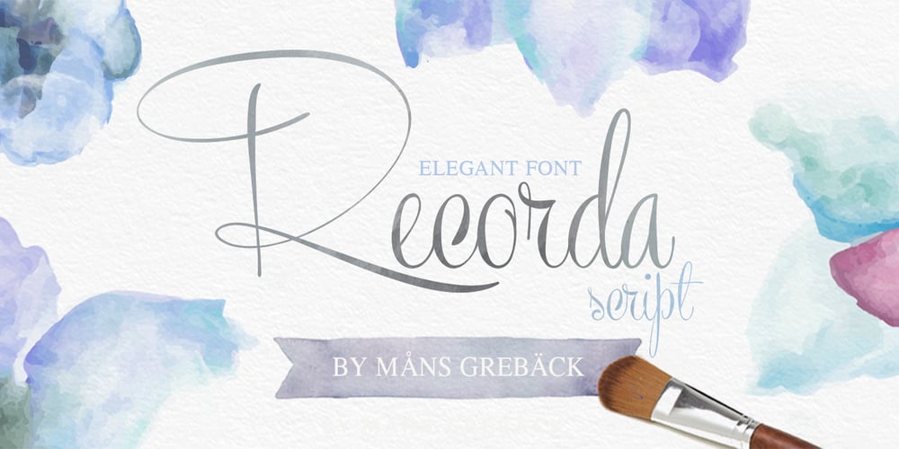 Recorda Script font