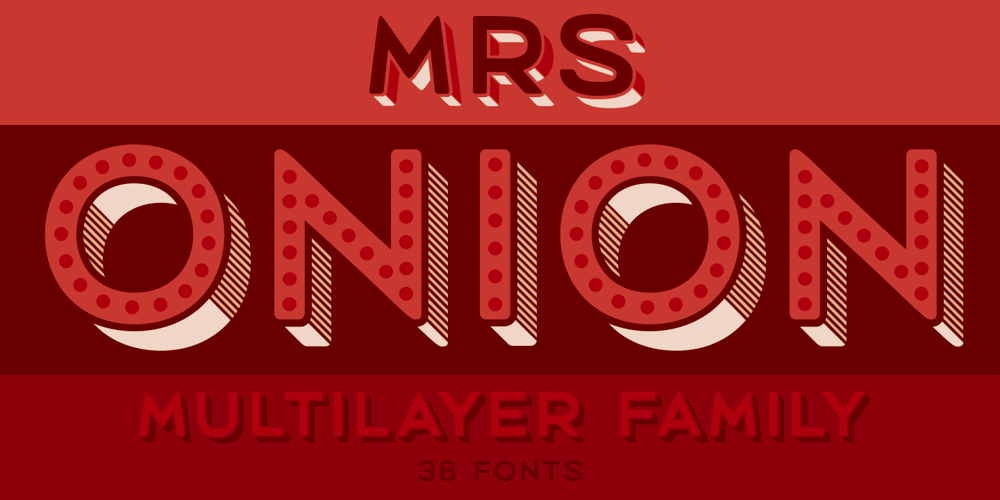 Mrs Onion font