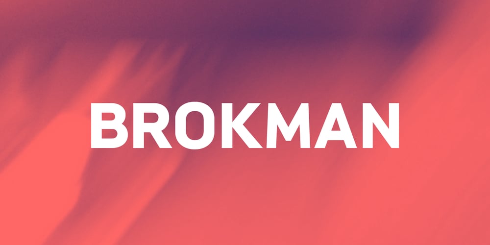 Brokman font
