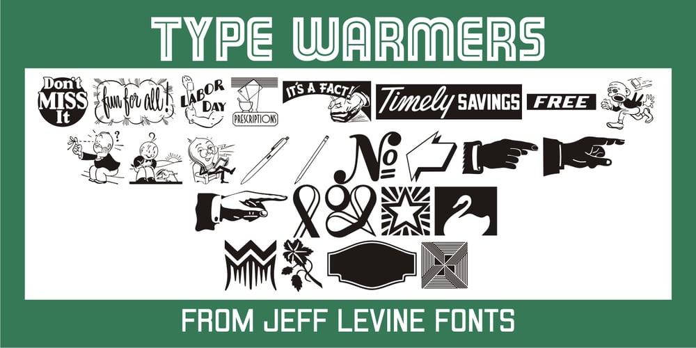 Type Warmers JNL font