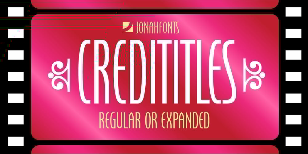 Credititle font