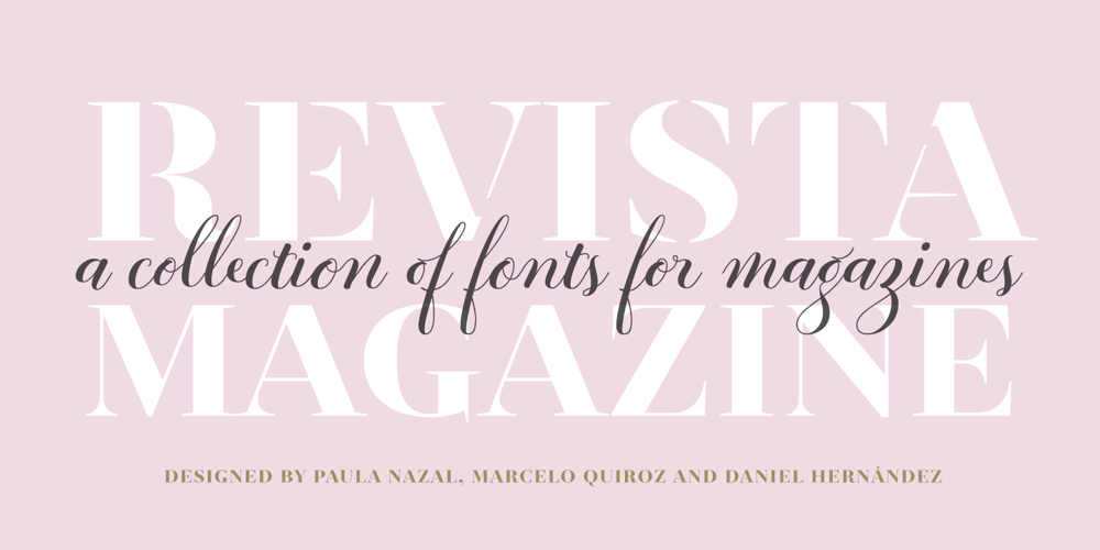 Revista font