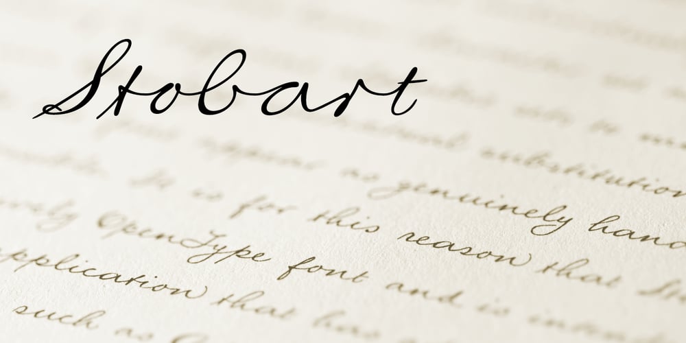 Stobart font