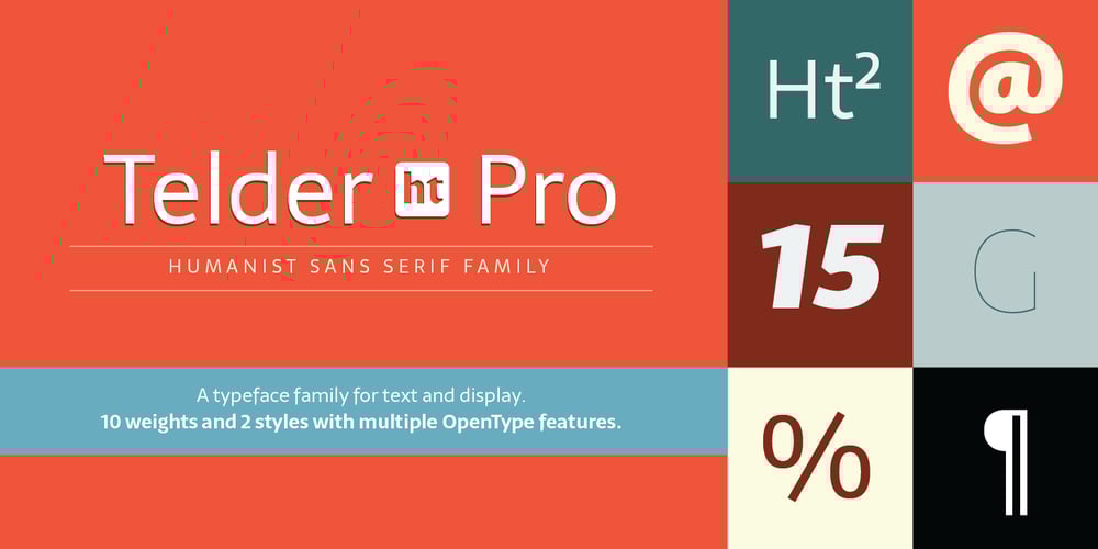 Telder HT Pro font
