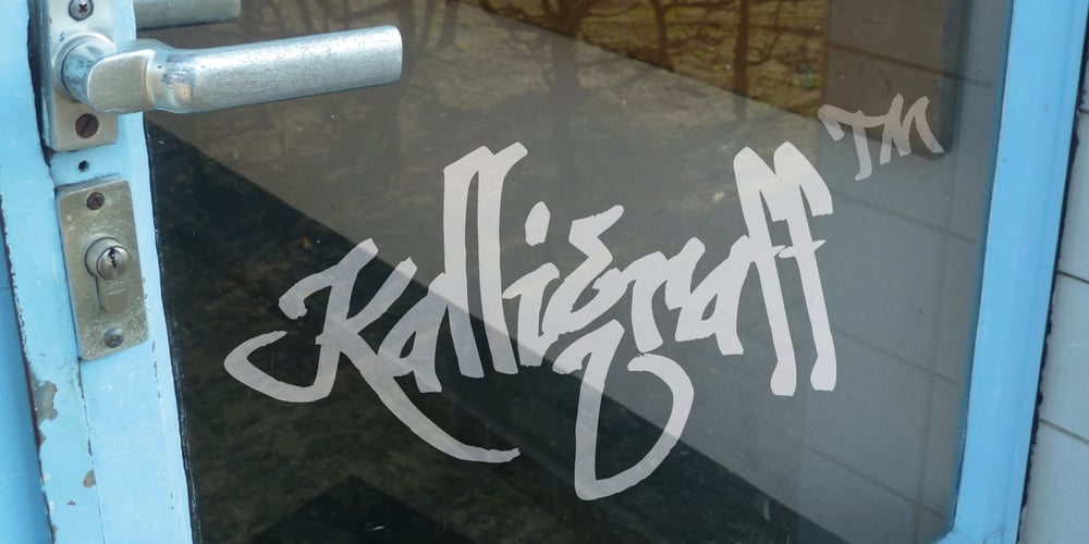 kaliGraff font