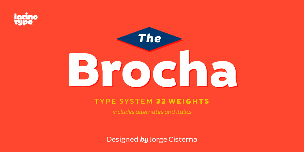 Brocha font