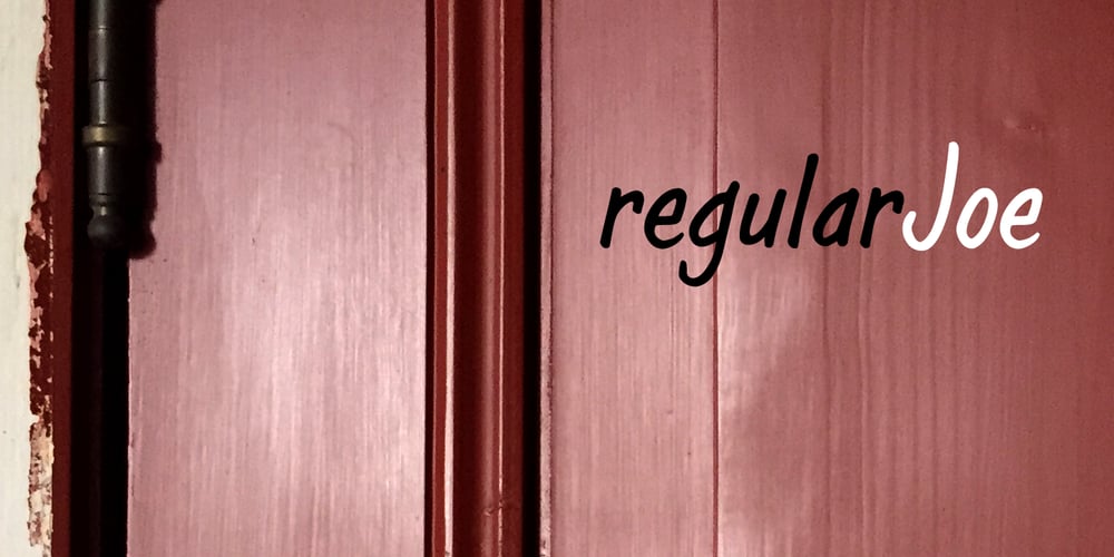 RegularJoe font
