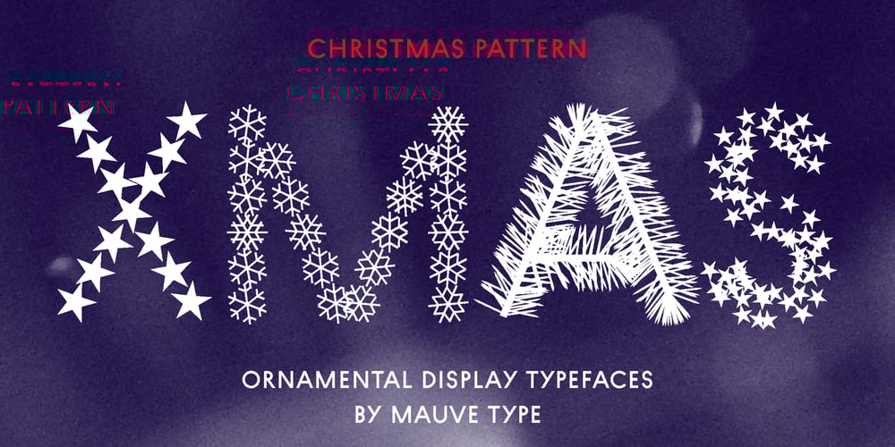 Christmas Pattern font