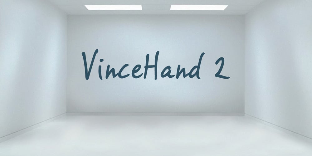 VinceHand II font