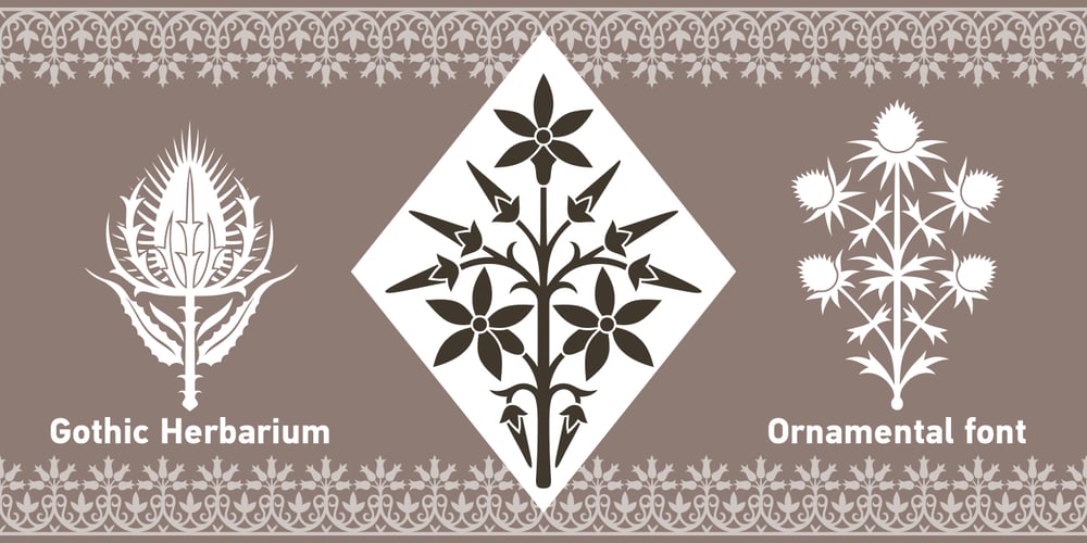 Gothic Herbarium font