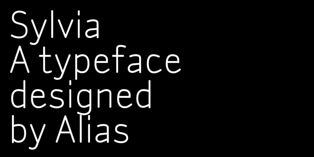 Sylvia font
