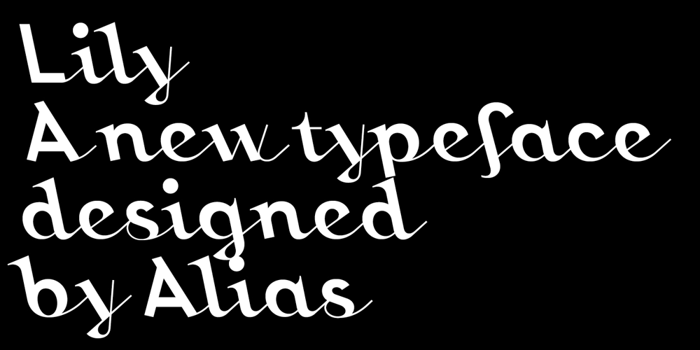 Lily font