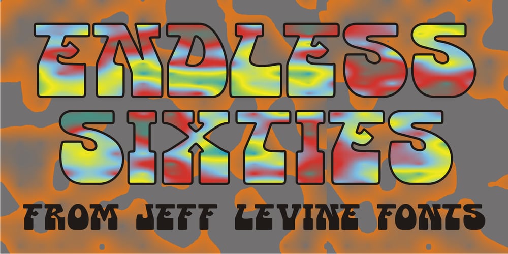 Endless Sixties JNL font