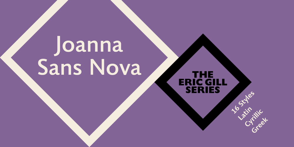 Joanna Sans Nova font