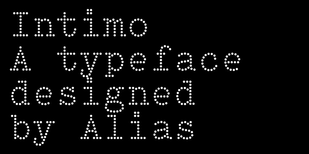 Intimo font